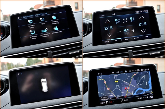 Peugeot 5008 cena 74900 przebieg: 160000, rok produkcji 2018 z Płock małe 562